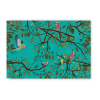 Rollerbird Floral | Postcard